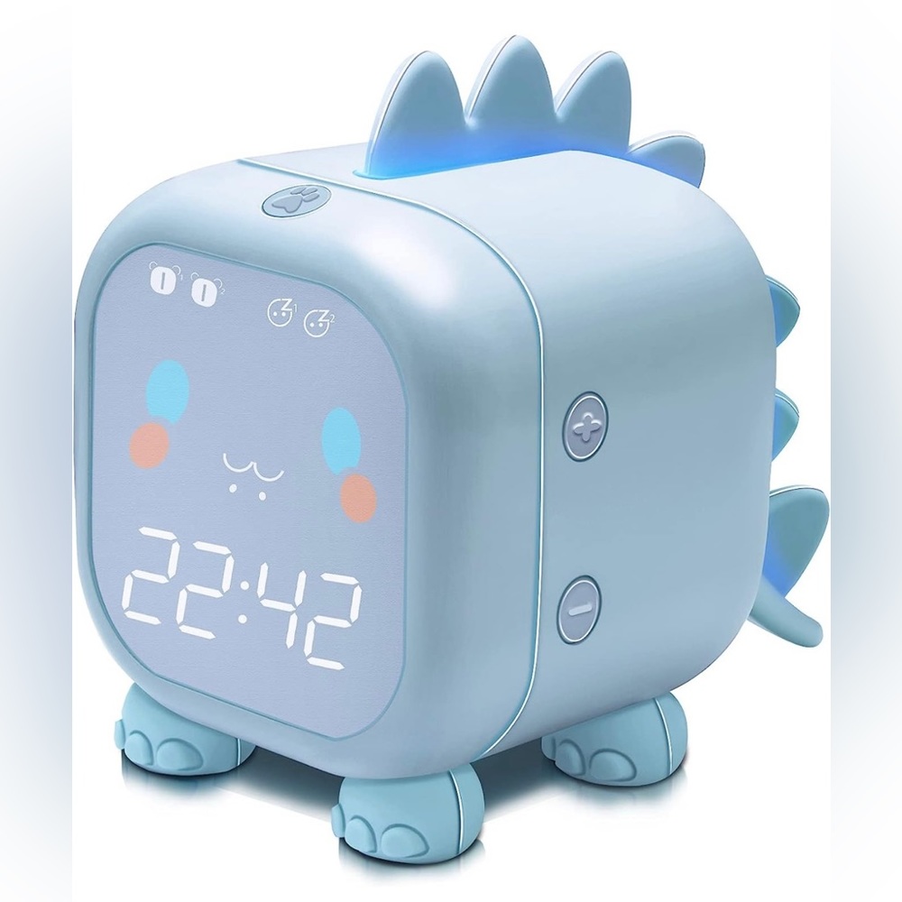 NIB Funny Dinosaur BLUE Alarm Clock ⏰ (copy)